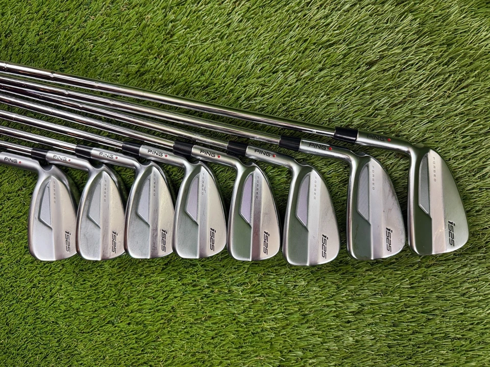 *Very Nice* Ping i525 Iron Set 4-PW+UW Red Dot LH | Dynamic Gold Extra Stiff - Image 2 of 4