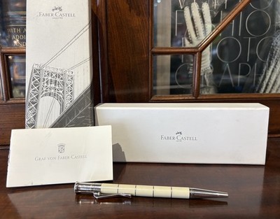 Graf Von Faber Castell Anello Cream Ballpoint Pen