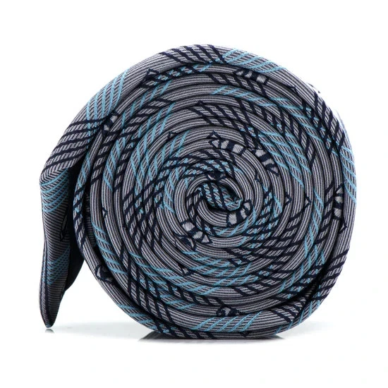 Corbata a cuadros gris DC Superman para hombre Foto 3 de 4