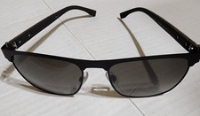 New Hugo Boss Men's Ruthenium Black Sunglasses 0984-S-YZ4HA