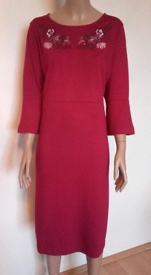 Markenmode Gerry Weber Kleid mit Stickerei Größe 48 Neu Etikett