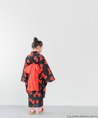 Hello Kitty Japanese Kimono 50th Anniversary Limited Jinbei Yukata