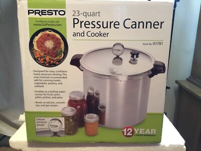 Presto 23 23 Quart Pressure Canner Walmart Presto 23 Quart