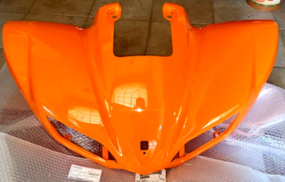 KAWASAKI KFX700 KFX 700 VFORCE ORANGE OEM FRONT FENDERS KSV700