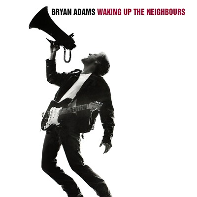 Bryan Adams Waking Up The Neighbors 12x12 Album Cover Replica