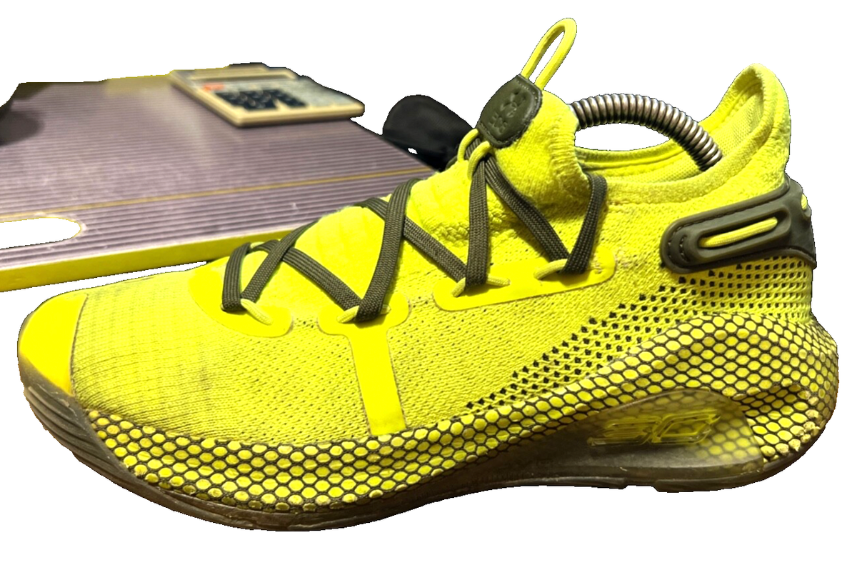 Under Armour™ CURRY 6 COY FISH Volt Neon Shoes ~ 3020415-302