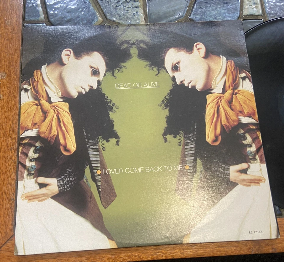 DEAD OR ALIVE LOVER COME BACK TO ME 1985 ES VINYL RECORD ALBUM 12144 RARE! - Image 4 of 4