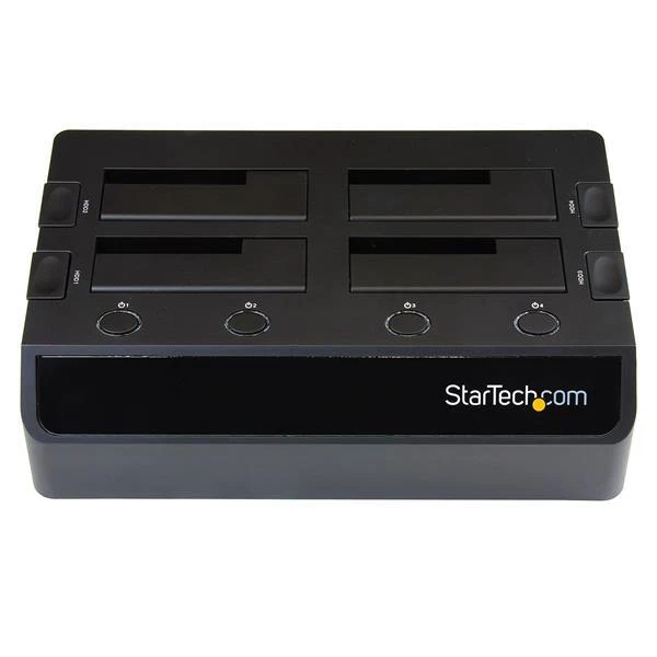 StarTech SDOCK4U33 USB 3.0 To 4-Bay SATA 6Gbps Hard Drive Dock - Image 3 of 4