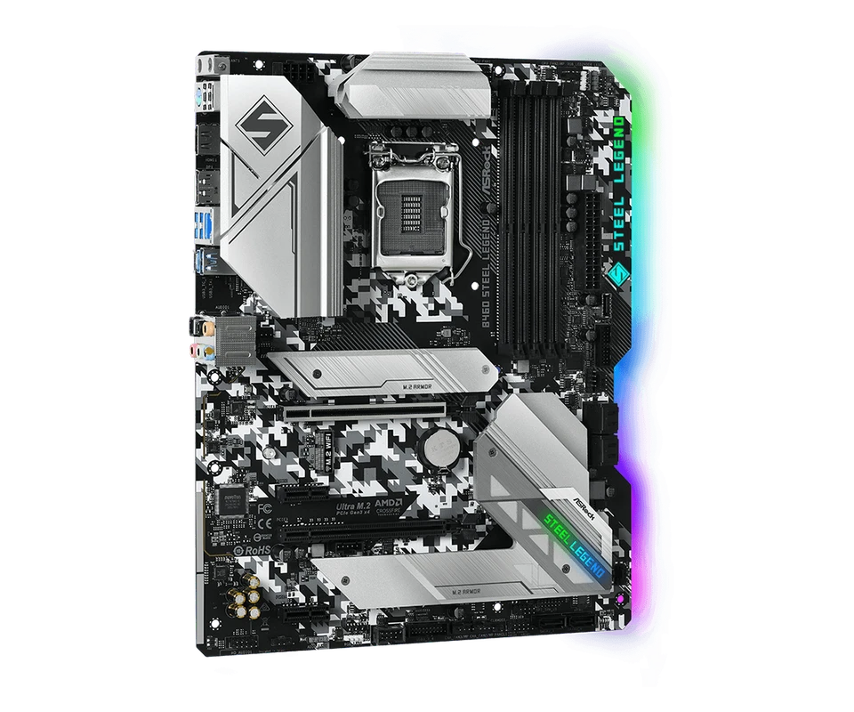 ASRock B460 Steel Legend, LGA 1200, DDR4, ATX Motherboard