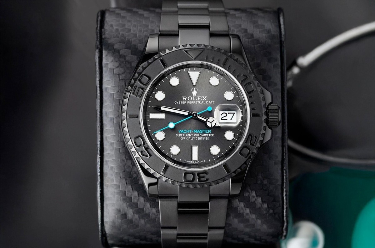 Rolex Yacht-Master 40mm PVD/DLC Coated Stainless Steel and