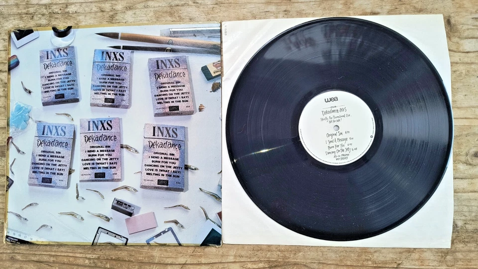 INXS "DEKADANCE" V RARE AUSTRALIAN PRESS 1985 VINYL LP (XS4-PROMO) Foto 2 de 4