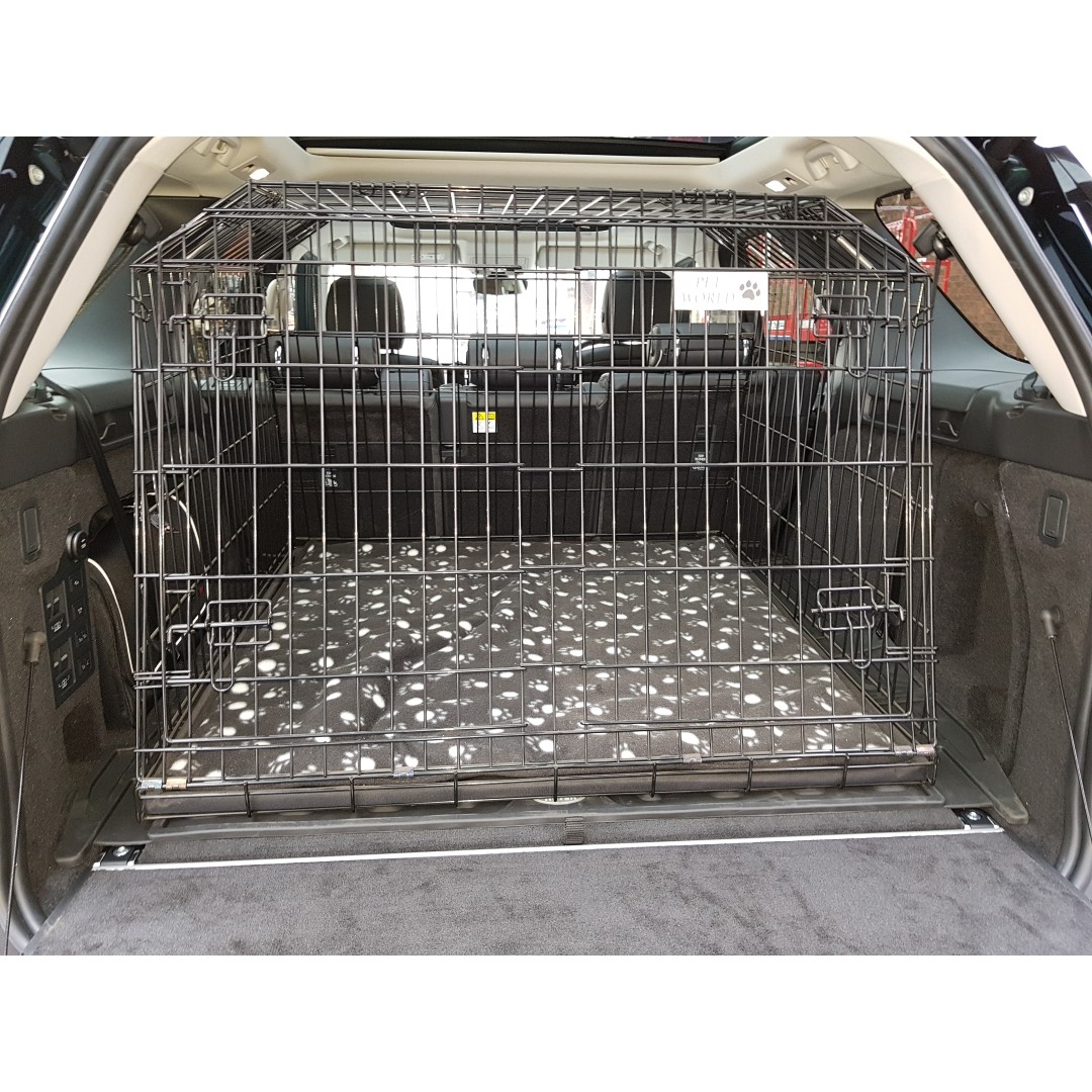 LAND ROVER DISCOVERY 5 Sloping Dog pet puppy travel training cage crate