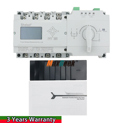 Maxgeek SLS3-125C/4P ATS Controller Generator Automatic Transfer Switch PC Type