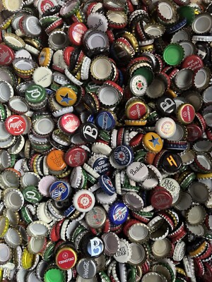 500 gebrauchte Bier Soda Flaschendeckel für Männerhöhle oder Handwerksprojekte 