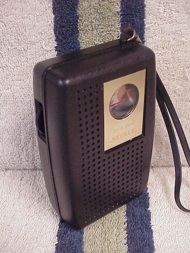 Sevile 1970s AM Radio Recapped Repaired Works Good - Picture 2 of 7