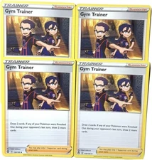 Pokémon TCG 4x Gym Trainer 158/195 Silver Tempest Playset