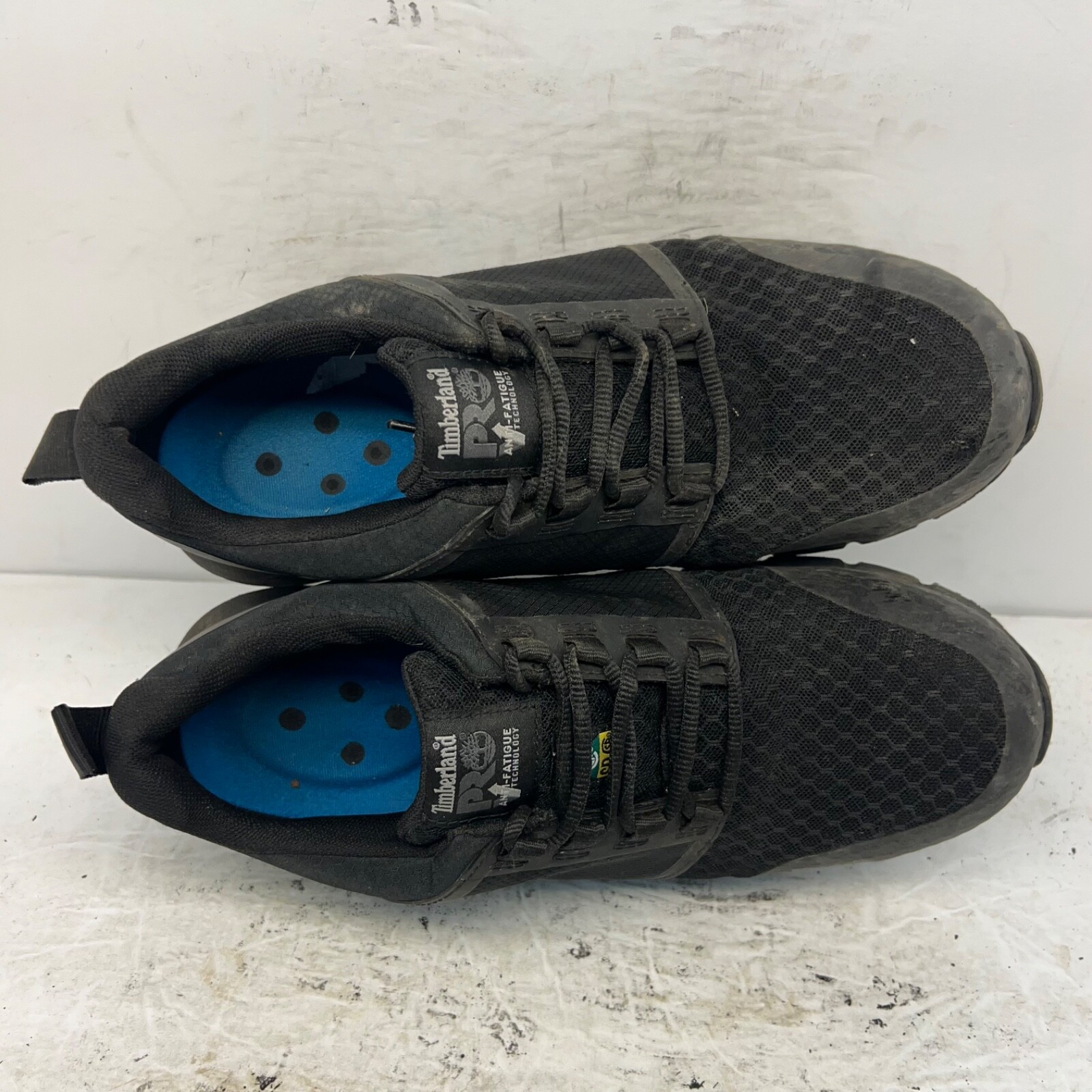 Timberland PRO Men's Radius Comp. Toe Work Shoes A2A55 Black/Black Size 10W image 4
