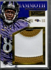 B4369- 2015 Panini Playbook Mammoth Jerseys Prime #21 Breshad Perriman Jersey/50