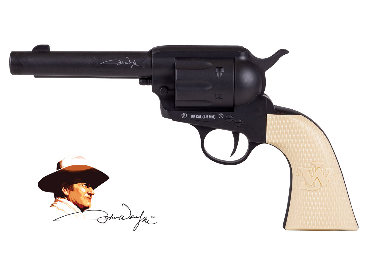 Western Justice John Wayne Marshal CO2 BB Revolver .177 Caliber | eBay