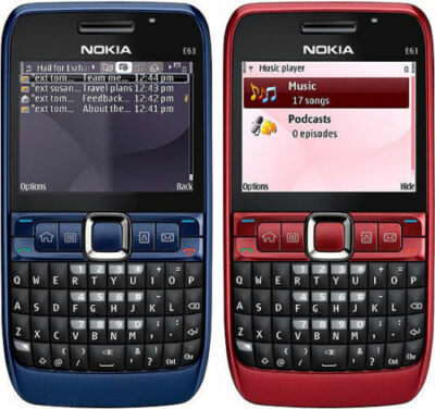 Nokia E63 Unlocked QWERTY Keyboard Business Smartphone WiFi 2MP Camera Symbian