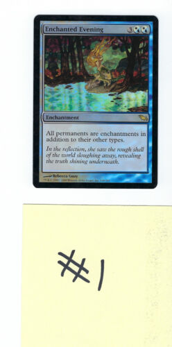 MTG | FOIL | ENCHANTED EVENING #1 | SHADOWMOOR | ENCHANTMENT | RARE (see photos) - Picture 1 of 2
