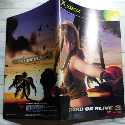 Dead or Alive 3 Microsoft Xbox Tecmo Fighting Game H89-00003 w/Case Japan 44 - Picture 5 of 5