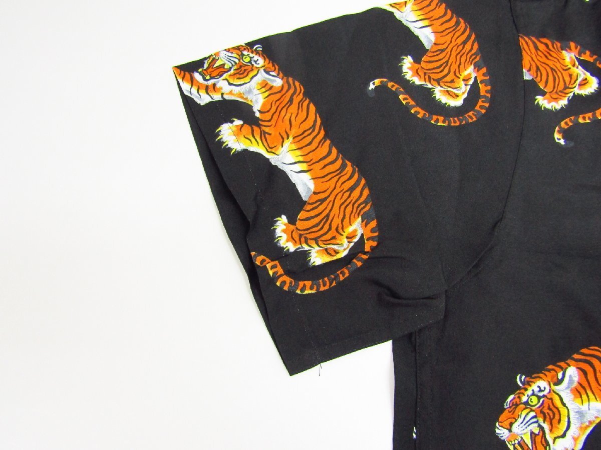 WACKO MARIA × TIM LEHI SHORT SLEEVE HAWAIIAN TIGER XL WACKO MARIA × TIM LEHI SHORT SLEEVE HAWAIIAN TIGER XL