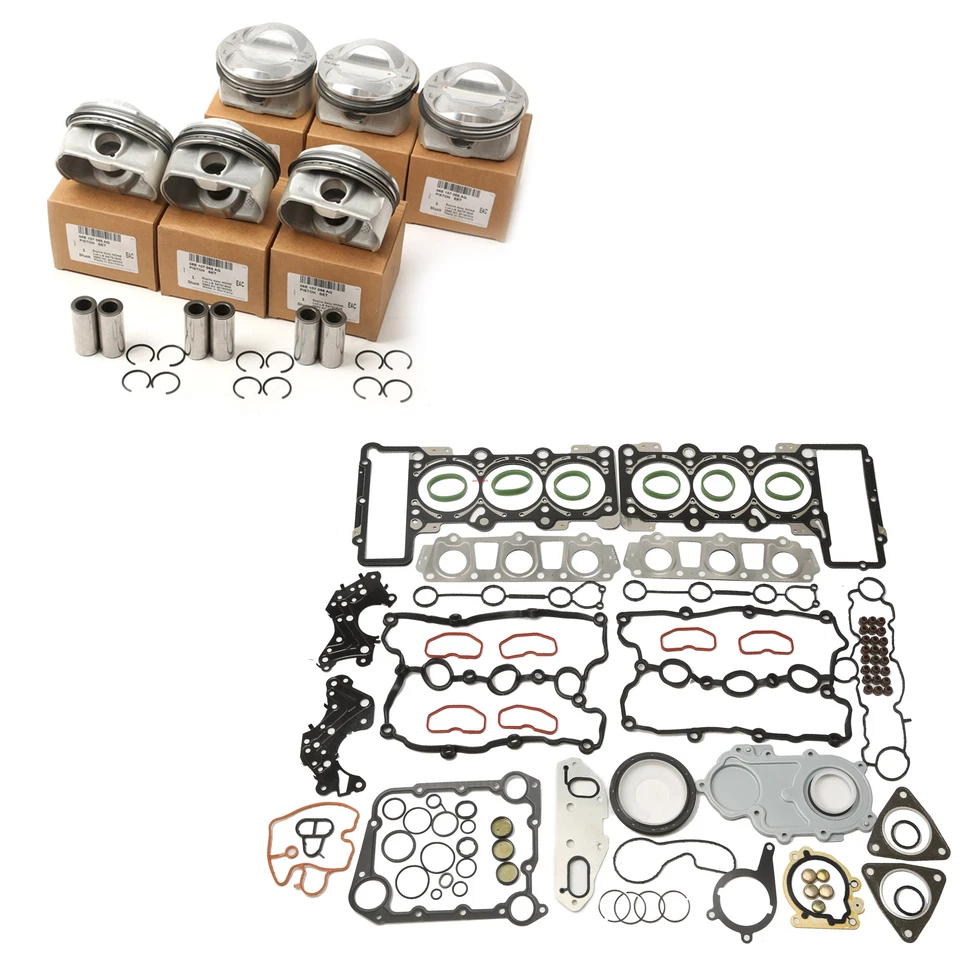 Engine Gaskets Seals Piston&Ring Set Φ84.51mm Fit For AUDI A4 B8 8K2 S4 quattro - Image 3 of 4