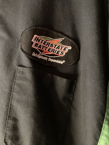 Interstate Batteries #18 Labonte geknöpftes Hemd SS Herren 3XL schneller Versand - Bild 3 von 8
