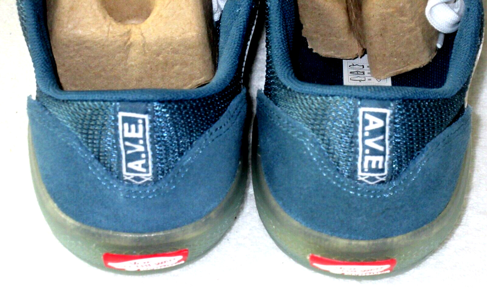 Vans Men's Ave Anthony Van Engelen Skate shoes Teal Blue Green size 8 NIB image 5