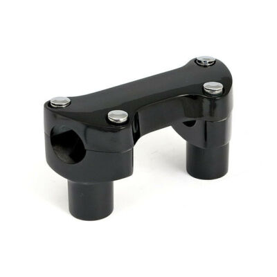 Riser OEM Style Schwarz mit Klemme, 2'' hoch, für Harley - Davidson