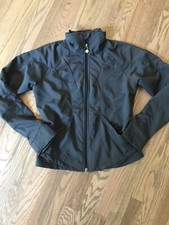Womens Nike Full Zip Jacket Small 4-6 Stretch Gray