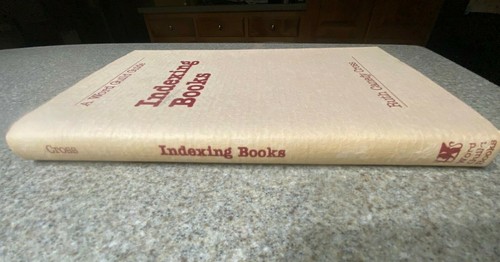 Vintage'Indexing Books' A Word Guild Inc.Guide Ruth Cross Canedy Librarian 1980 - Picture 3 of 7