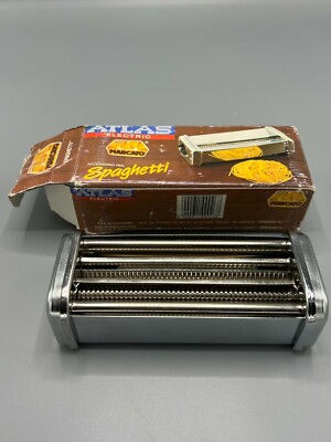 VTG NOS Marcato Atlas 150 Electric Pasta Machine Spaghetti Attachment Accessory