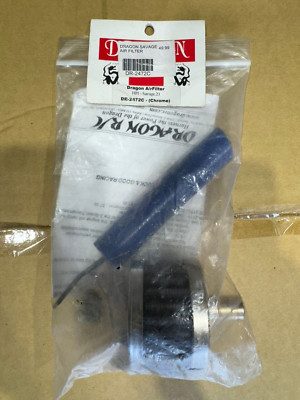 Vintage Dragon RC Air Filter DR-2472C (Chrome) for HPI Savage 21