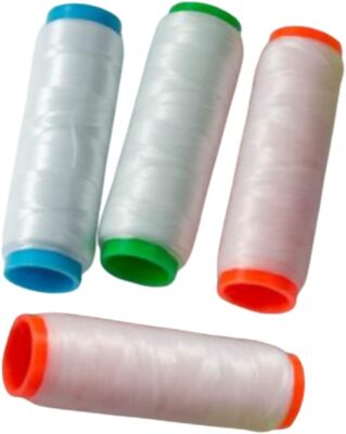 4 Pcs Miracle Magic Elastic Thread 1312FT 0.15mm for Fishing Bait tie Invisible