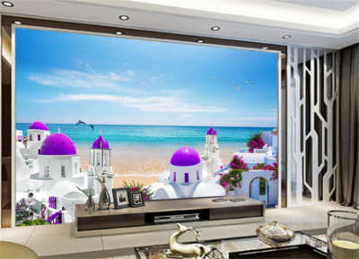 Sandy Stiff Tower 3D Full Wall Mural Photo Wallpaper Printing Home Kids Decor