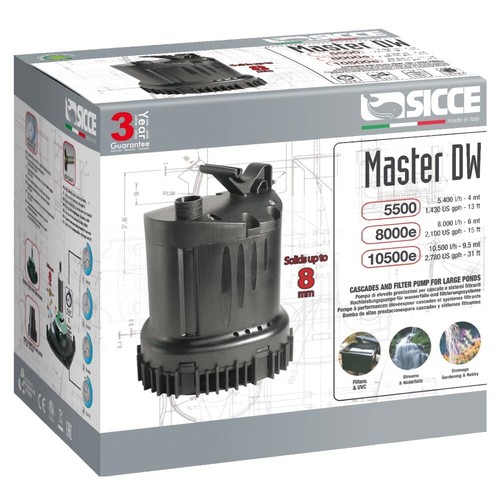 Sicce Pompa per Drenaggio Master DW 5500 Litri Ora - Foto 2 di 2