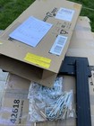 Garden Footstool/table Outdoor Sectional Unit Solid Wood Black Pine vidaXL BNew