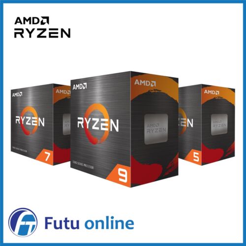 AMD Desktop Processor Ryzen 5500 5600G 5600 5600X 5800X 5900X 5950X CPU AM4 - Picture 1 of 6