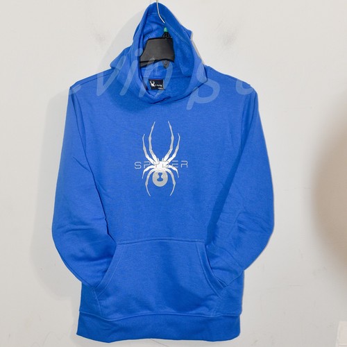 Spyder Hoodie Youth Boys in Blue . in Black - Picture 22 of 27