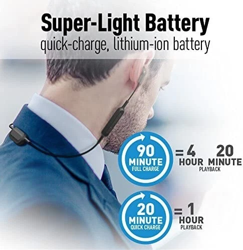 Panasonic Bluetooth Earbud Headphones with Microphone, RP-HJE120B-K NEW - Image 4 of 4