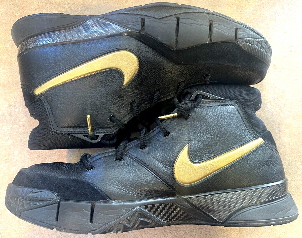 Nike Kobe 1 Protro Mamba Day Lakers Black Metallic Gold AQ2728-002 Nike Kobe 1 Protro Mamba Day Lakers Black Metallic Gold AQ2728-002