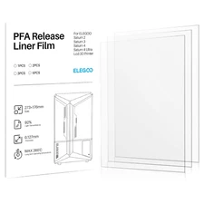 3PCS PFA Release Liner Film for Saturn 2/3/4/4 Ultra Resin 3D Printer 273