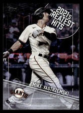 2022 Topps #21GH-15 Mike Yastrzemski 2021’s Greatest Hits card