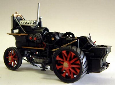 GHQ 60-003 HO 1950s Farm Machinery Unpainted Little Gem Red 3-Bottom Plow Kit - Foto 14