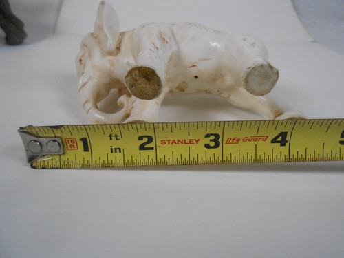 Ceramic Elephant Numbered 871 Cream with Brown Highlights - 第 7/10 張圖片