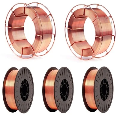 ✅ SG2 Schweißdraht 0,8 1,0 1,2 mm Spule D200 K300 MIG MAG Korbspule