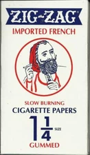 ZIG ZAG 1.25 1 1/4 78MM ORANGE CIGARETTE ROLLING PAPERS FULL BOX OF 24 PACKS