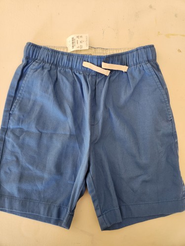 NEW Lot 2 J.Crew CrewCuts Dock Shorts Elastic Waist Blue Pockets Boys Size 10 - Picture 2 of 11